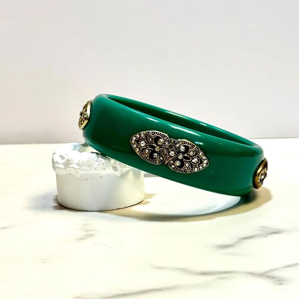 Retired Premier Designs "Roaring Chic"Bangle Bracelet